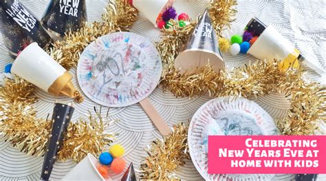 Ideas for celebrating New Years at home with kids - Mrs Lardeedah