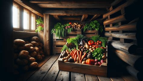 DIY root cellar tips for year-year-round vegetable storage without electricity?