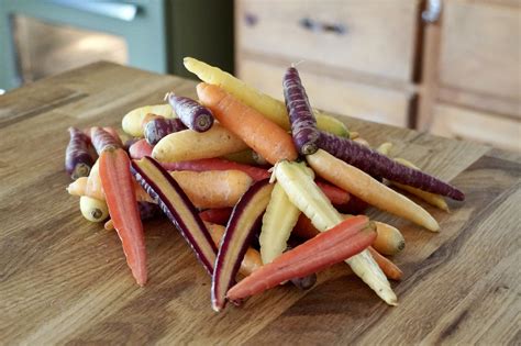 Roasted Rainbow Carrots - Weekend at the Cottage
