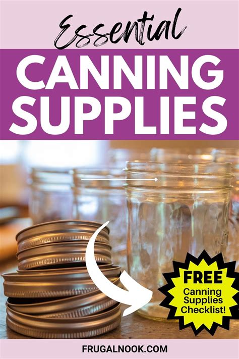 Canning Supplies – Best Essentials For Success