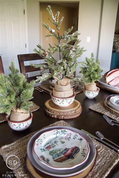Vintage Farmhouse Holiday Table Setting | Simply Designing with Ashley