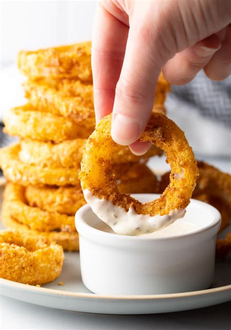 Air Fryer Onion Rings (Homemade) - A Spicy Perspective