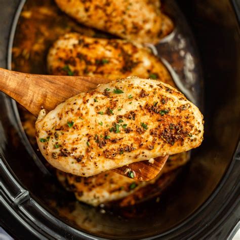 Crock Pot Chicken Breast - Easy Chicken Breasts In Crock pot