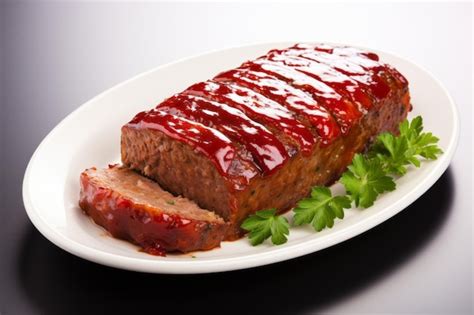 Premium Photo | Delicious Meatloaf Popular Traditional American Cuisine