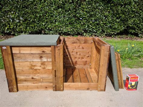 Wooden Compost Bin | Sturdy Design | Archwood Greenhouses