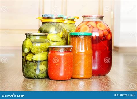 Pickled canned vegetables stock image. Image of fruit - 21118229