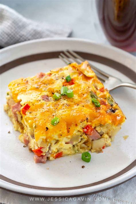 Super Easy Breakfast Casserole - Jessica Gavin