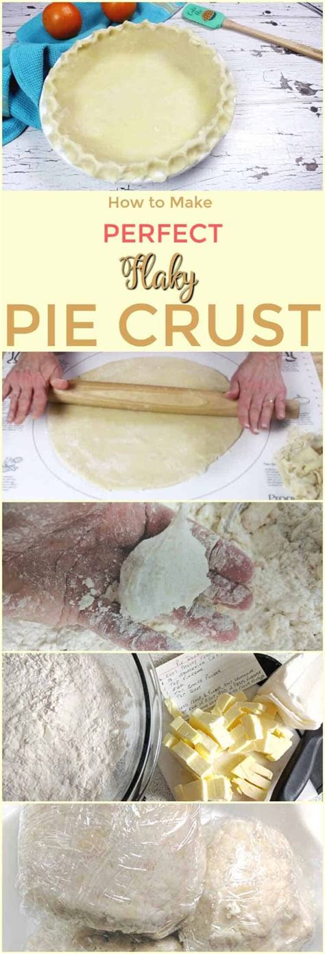 Secret to flaky, tender pie crust from scratch every time?