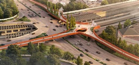 Graceful, elevated bike and pedestrian connection in Buckhead pipeline ...