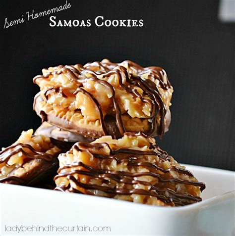 Semi Homemade Samoas Cookies