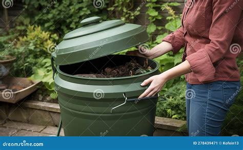 Green Home Composting: Enriching Soil with Organic Waste in Garden ...