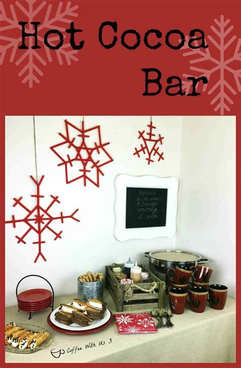 Hot Cocoa Bar | Coffee With Us 3