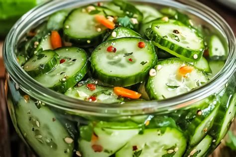 Fresh Pickled Cucumber Salad Recipe