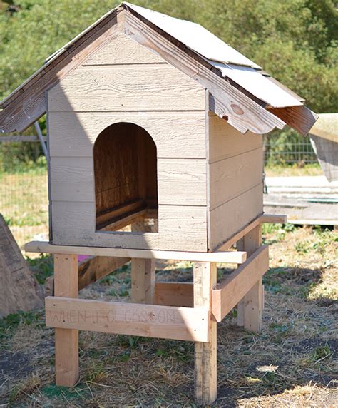 The Homemade Reclaimed Material Chicken Coop – When It Clicks