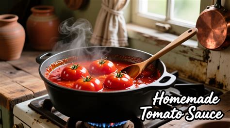 Fresh Homemade Tomato Sauce: Simple Recipe & Tips