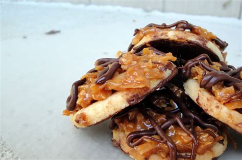Homemade Samoas — {Sweetly} Serendipity | Girl scout cookies recipes ...