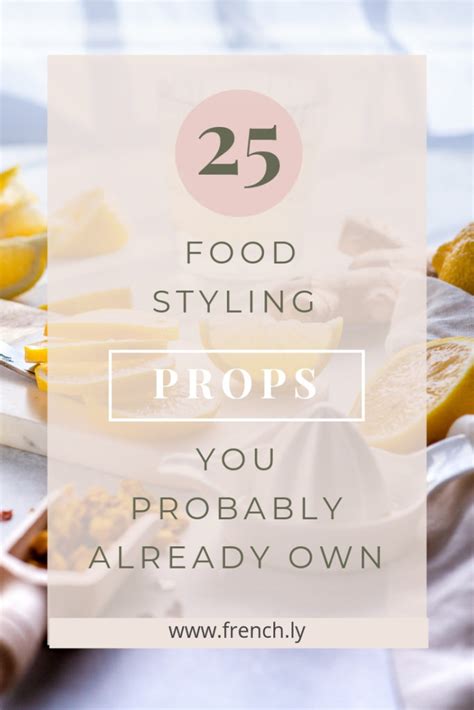 Over 25 Food Photography Props you probably already have - french.ly