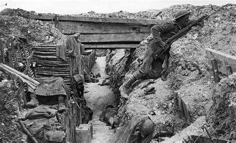 How was trench warfare used in World War I? | Britannica