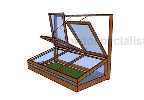 Cold Frame Lid Plans | HowToSpecialist - How to Build, Step by Step DIY ...