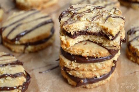 Espresso Walnut Shortbread Cookies- Day 9 - The Olive Blogger