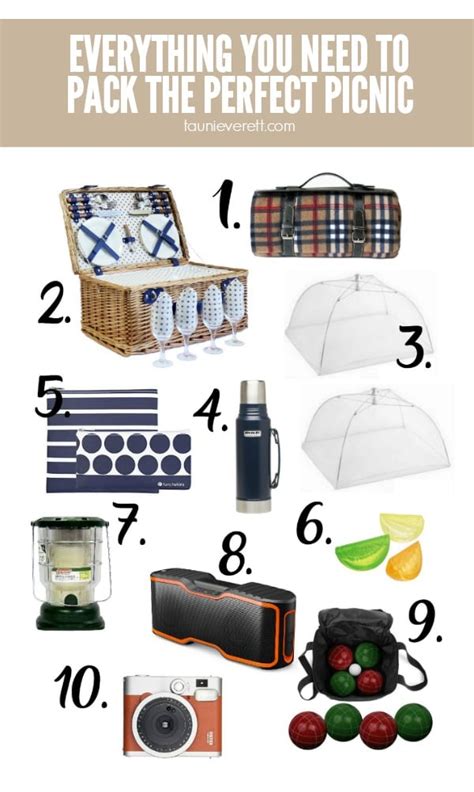Everything You Need to Pack the Perfect Picnic | Tauni Everett