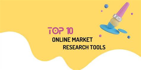 Top Online Market Research Tools