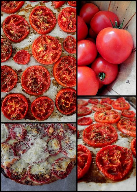My Five Men: Oven Roasted Garden Tomatoes