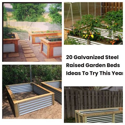 20 Galvanized Steel Raised Garden Beds Ideas To Try This Year | SharonSable