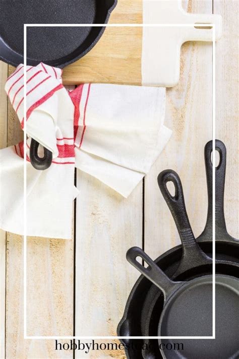 How to Clean a Cast-Iron Skillet: Expert Tips - Hobby Homestead