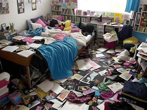Unorganized Room