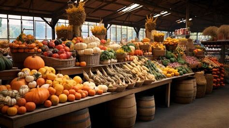 Premium AI Image | A photo of Abundant Harvest Market