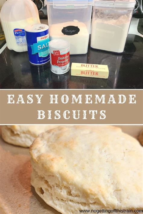 Golden Oven-Baked Biscuits - No Getting Off This Train