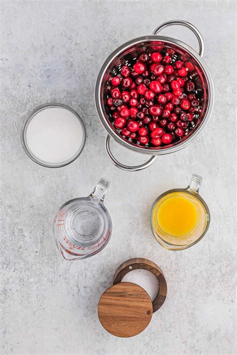Homemade Cranberry Sauce - Grandbaby Cakes