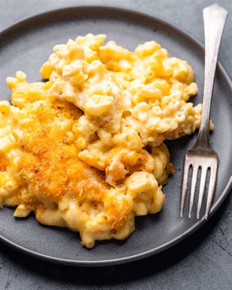 Creamy Baked Macaroni and Cheese - Sip and Feast