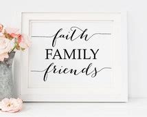 Unique family quotes wall related items | Etsy