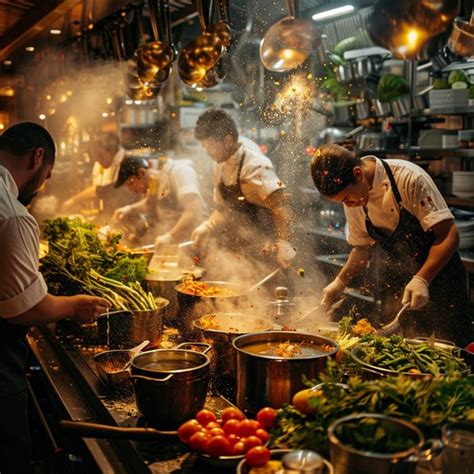 Free Busy Kitchen Scene Image | Download at StockCake