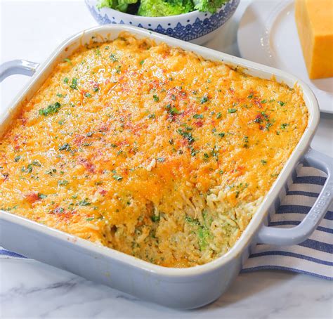 Chicken Broccoli Rice Casserole - Kolby Kash