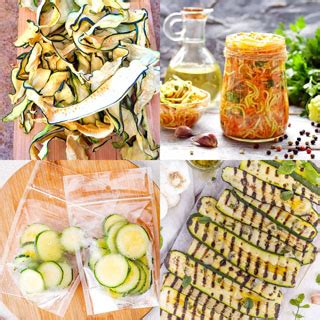 Best ways to preserve excess garden zucchini for year-round homemade meals?