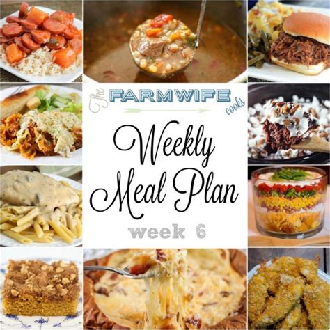 How do you plan real food meals for a busy country family week?