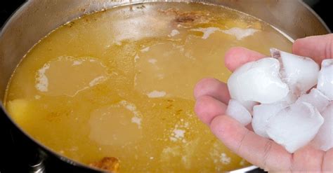 Here's The Easiest Way To Separate Fat From Stock, Soup, Or Meat Drippings