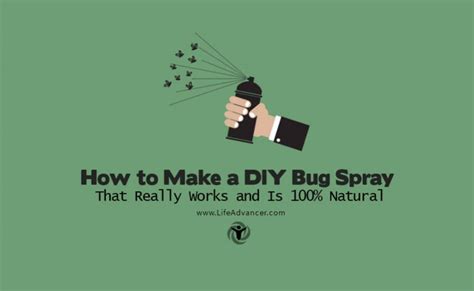 How to Make a DIY Bug Spray That Really Works and Is 100% Natural