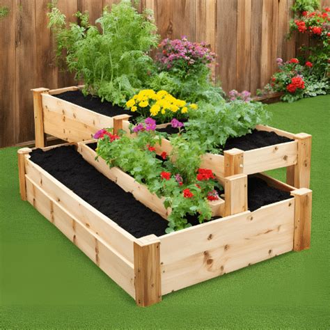 Unlock the Secrets to a Flourishing 2-Tier Raised Garden Bed ...