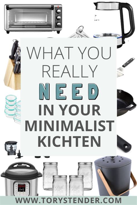 MINIMALIST KITCHEN ESSENTIALS I CAN'T LIVE WITHOUT!