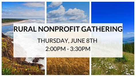 ONLINE: Rural Nonprofit Gathering - Nonprofit Association of Washington