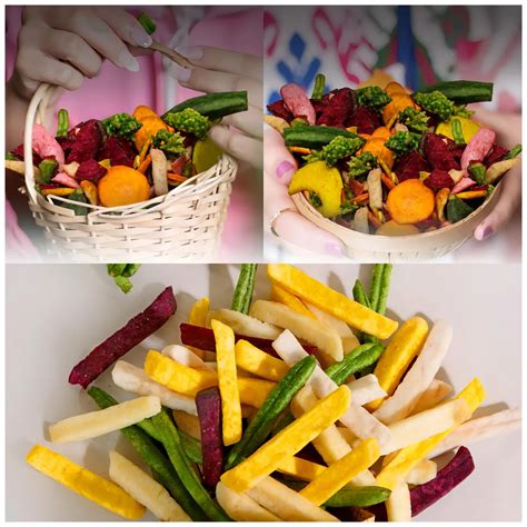 premium Crunch: Farm-to-Table Vacuum-Fried Mixed Fruit vegetable Snacks ...