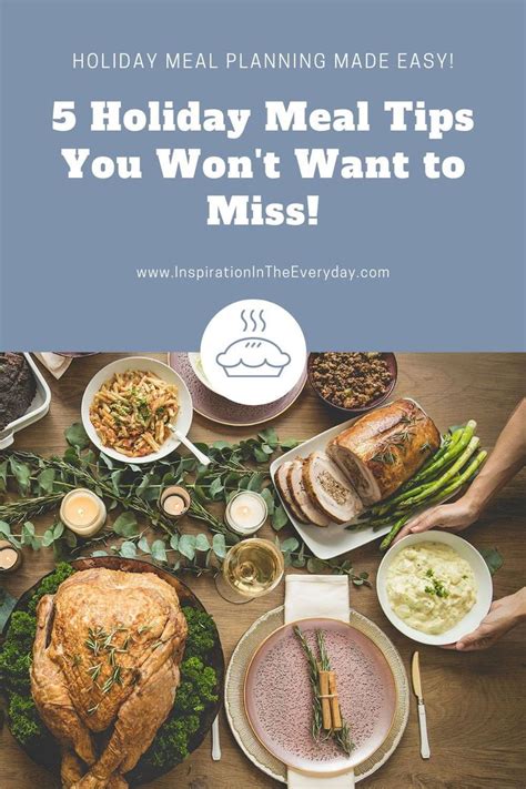 Holiday meal planning made simple, easy, and fun! | Holiday meal ...