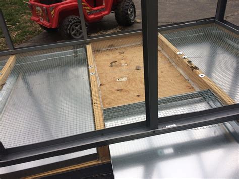 hardware cloth coop floor | Page 2 | BackYard Chickens - Learn How to ...