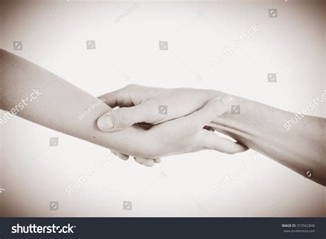 Two Hands Reaching Toward Each Other Stock Photo 373562848 | Shutterstock