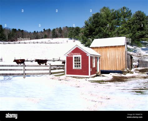 agricultural farming scene Stock Photo - Alamy
