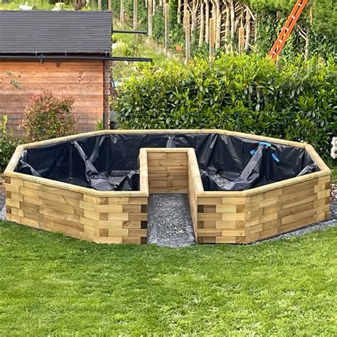Filling your raised bed with soil | WoodBlocX